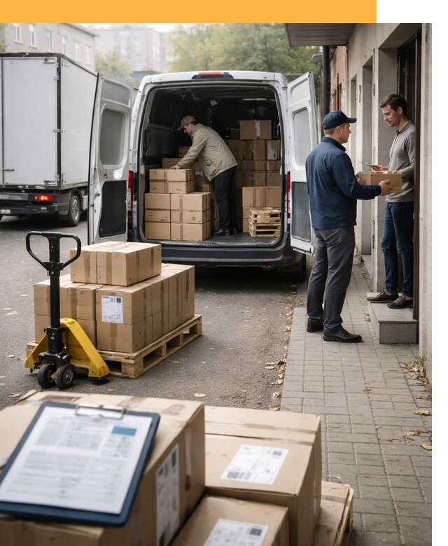 Доставка грузов от двери до двери с таможней от 45995 руб.