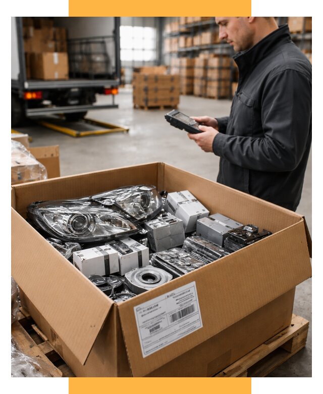 Доставка автозапчастей из Европы под ключ от 12776 р. | СетСервис-Лнн