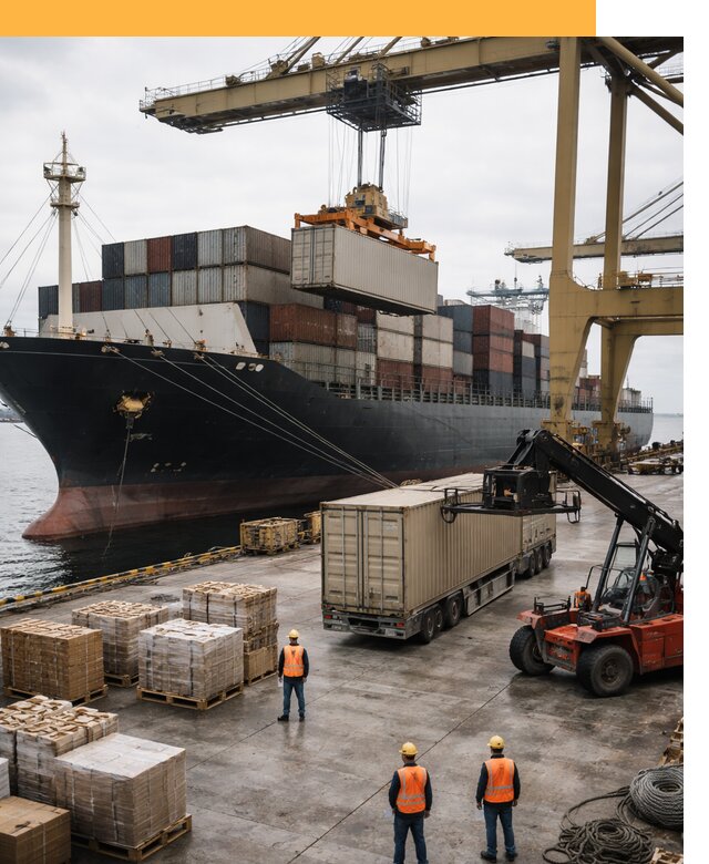 Морские перевозки из Индии: доставка FCL/LCL, таможня от 122652