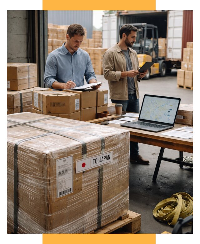 Доставка грузов в Японию от 25553 р., логистика СетСервис-Лнн