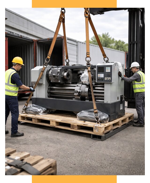 Перевозка станков и таможня от 61326 р. | СетСервис-Лнн логистика