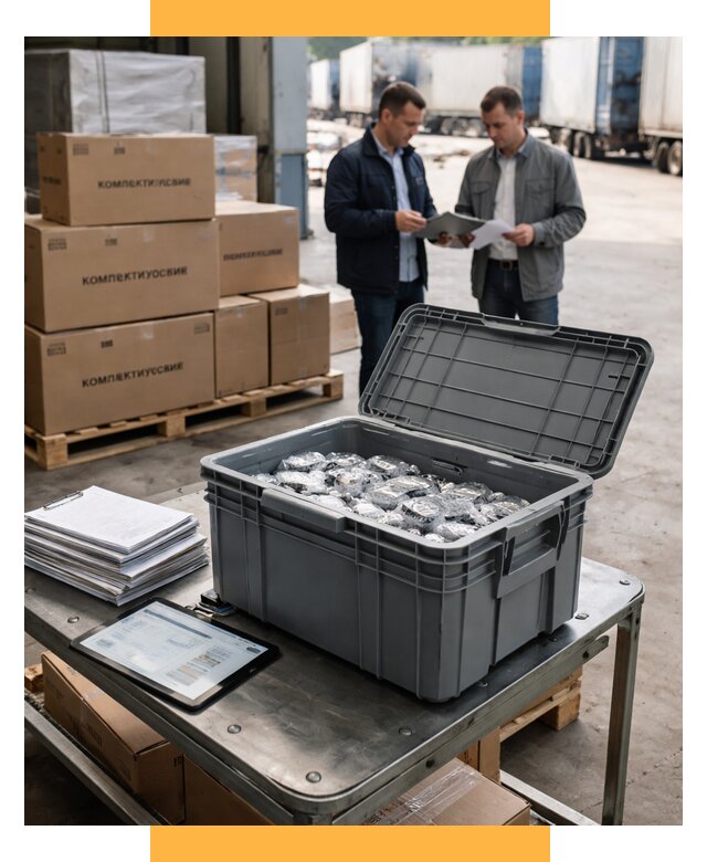 Перевозка комплектующих из Китая от 6644 р. | СетСервис-Лнн