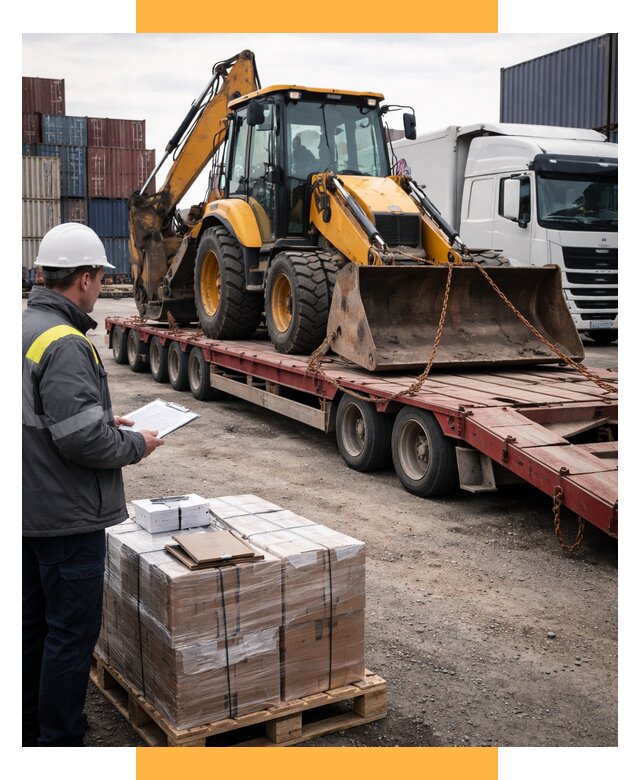 Международная перевозка спецтехники от 45995 р., СетСервис-Лнн