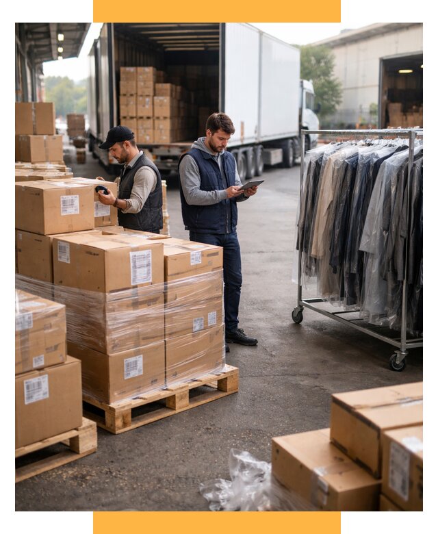 Перевозка и доставка одежды из Китая от 7666 р., СетСервис-Лнн