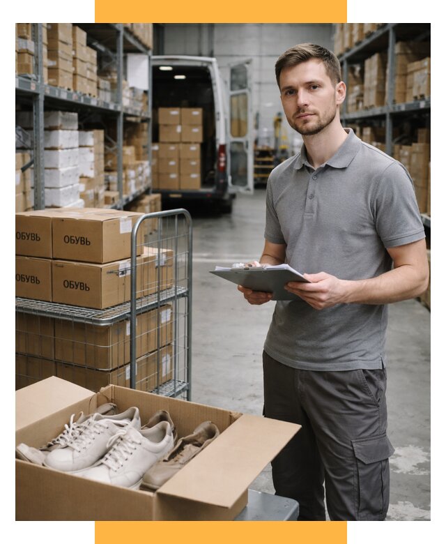 Доставка обуви из Китая и Турции от 4599 р. СетСервис-Лнн