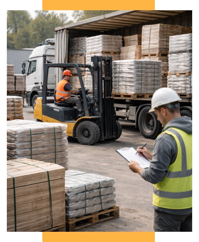 Перевозка строительных материалов от 5622 р. | СетСервис-Лнн