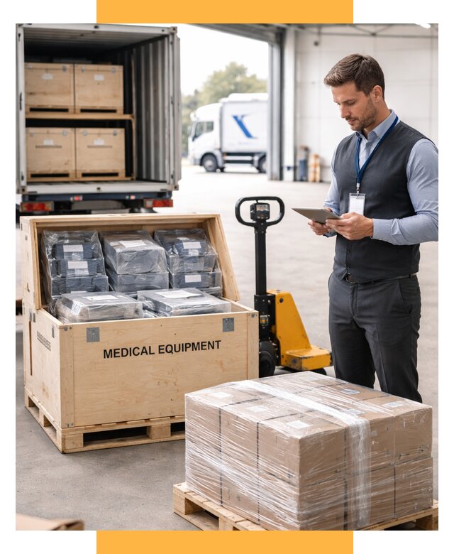 Перевозка медицинского оборудования от 15332 р. в СетСервис-Лнн