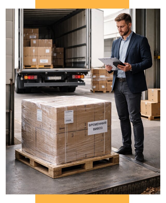 Временный вывоз товаров под ключ от 8177 р. | СетСервис-Лнн