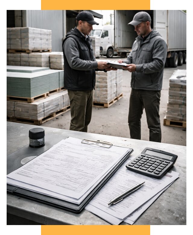 Таможенное оформление стройматериалов от 8688 р. | СетСервис-Лнн